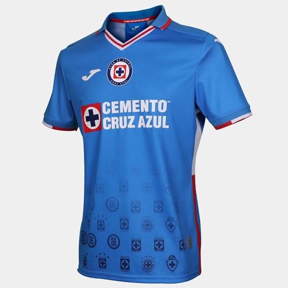 Thailande Maillot Cruz Bleu Domicile 2022-23